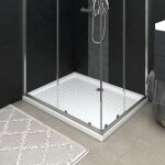 Receveur de douche avec picots blanc 80x100x4 cm abs vidaxl