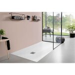 Receveur de douche planeo rectangulaire blanc ultra plat et sans bord - receveur douche - dimensions:900x1200 ...