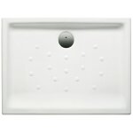 Receveur de douche en porcelaine blanche avec fond antid�rapant malta - roca dimensions : 1200x800 mm ...