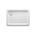 Roca - receveur de douche rectangulaire en acrylique avec fond antid�rapant easy dimensions : 900x750 ...