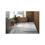 Receveur kinerock evo aspect min�ral blanc 150x70 - kinedo rd9023