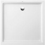 Villeroy&boch - receveur o. novo plus antidrapant extra plat - dimensions : 80 x 80 cm - couleur : blanc ...