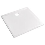 Geberit - receveur renova ultra - plat � poser 90x90x4, 5cm - traitement antigliss pn 18