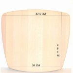 Rechange pour assise en bois massif brut peindre chaise venezia