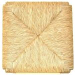 Rechange sige 998 en paille avec angles pour chaise siegfried 37x37 cm
