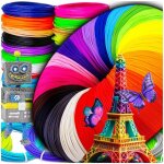 Filament pla cartouches pour stylos 3d m�lange de couleurs grand kit filaments 100m