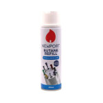 Recharge gaz briquet 250 ml, avec 8 embouts
