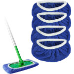 Recharges de lingettes humides r�utilisables compatibles avec le balai swiffer, chiffons de balayage ...