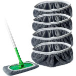 Recharges de lingettes humides r�utilisables compatibles avec le balai swiffer, chiffons de balayage ...