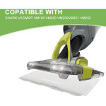 Recharges de lingettes vaccop pour aspirateur et balai � franges jetables shark vmp10, blanches, paquet ...