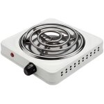 R�chaud �lectrique portable - avizar - 1000w - plaque 21 cm - thermostat 5 niveaux - blanc