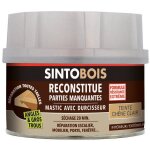 Mastic � bois sintobois 550g avec tube durcisseur 30g - ch�ne clair - sinto - 139751
