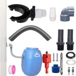 Recuperateur d eau de pluie pour tuyau de descente  70 - 110mm, rcuprateur eau de pluie pour descente ...