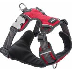 Red dingo - harnais chien rembourr� rouge taille : t2
