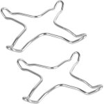 R�ducteurs de gaz en acier inoxydable pour cuisini�re � gaz - support de po�le � gaz - grille sup�rieure ...