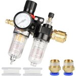Rducteur de pression d'air comprim 1 / 4 pouce sparateur d'eau air comprim