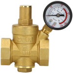 R�ducteur de pression, keenso dn25 1 pouce en laiton r�ducteur de pression d'eau 1 '' fil de vanne de ...