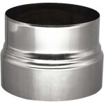 R�ducteur de tuyau de po�le 120 mm � 110 mm - raccord de po�le - en acier inoxydable - r�duction du tuyau ...