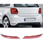 Alovez - rflecteur feu arrire rouge gauche et droit pour polo 6r 6c  partir de 2014 couvercle feu ...