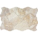 Rflex boutique - carrelage effet parement galets crme 44x66 cm - reflex boutique