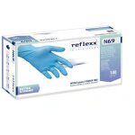 Gants en nitrile reflexx n69 sans poudre 100 % sans latex 7 g cat. 3 100 pièces l Gants en nitrile reflexx n69 sans poudre 100 % sans latex 7 g cat. 3 100 pièces l