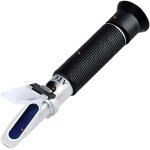 R�fractom�tre d'alcool dehaute pr�cision 0 - 80% v / v, outil de mesure de la teneur en alcool portable ...