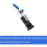 R�fractom�tre � glycol pour test d'antigel, d'acide de batterie et de liquide de refroidissement moteur ...