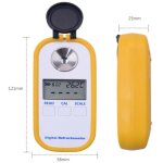 R�fractom�tre de miel num�rique portable 4 - en - 1 / eau / be' / instrument mesure testeur r�fraction ...