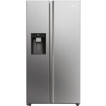 R�frig�rateur am�ricain 90. 5cm 601l ventil� platinium haier hsw79f18cimm