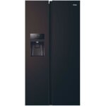 R�frig�rateur am�ricain haier sbs 90 series 3 hsr3918eipb - classe e - 515 l - 180 x 90 x 65, 9 cm - ...