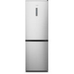 R�frig�rateur combin� hisense rb395n4bce 304 l silver, froid ventil�, cong�lateur bas