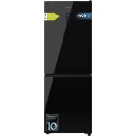 R�frig�rateur - cong�lateur en acier inoxydable, 180 cm de haut et 55 cm de large, d'une capacit� de ...