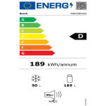 R�frig�rateur cong�lateur en bas bosch kgn33nwda, refrigerateur combine pose libre, 175. 4 x 61. 4 cm, ...