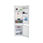 Refrigerateur - frigo combin� int�grable beko bcha275k4sn - 2 portes - 262 l - semi no frost - blanc