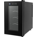 Refroidisseur  vin pour 8 bouteilles, mini compresseur, rfrigrateur  vin 46, 4  64, 4 f, rglage ...