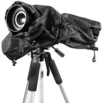Regenschutzh�lle imperm�able de protection pour appareil photo canon et nikon, reflex, couleur - noir ...