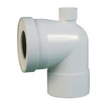 Pipe wc regiplast courte - a prise d'air - diam�tre 100mm