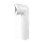 Pipe wc regiplast longue coud 90 - femelle - mle - 85  107mm