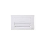 Plaque de commande murale simple volume réservoir wc encastré Plaque de commande murale simple volume réservoir wc encastré