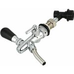 Reglable flows chrome projet tireuse g5 / 8 shank longue tige accueil brasser de la biere keg taps avec ...