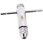 R�glable porte taraud � cliquet, tarauds � main, tourne a gauche a cliquet avec hss tarauds, cl� � tarauder ...
