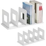 R�glable presse livre serre, trieur de fichiers de bureau, classeur de bureau, porte - revues, rangement ...