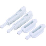 R�glage des phares, support de r�glage blanc durable, lot de 4 pour voiture