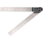 Rgle d'angle d'affichage numrique lectronique rapporteur rgle d'angle en acier inoxydable 200mm
