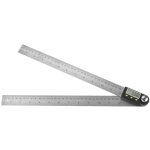 R�gle d'angle num�rique 2 en 1 angle finder 0 - 300mm 360 � acier inoxydable rapporteur electronique ...