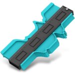 R�gle de contour - 25 cm, ajustement parfait et d�coupe facile, travail du bois, carrosserie, tuyauterie ...