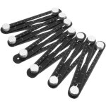 R�gle de mesure multi - angle avec trou de positionnement, outil de gabarit d'angle en alliage d'aluminium ...