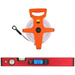 R�gle niveau num�rique 400mm lcd magn�tique alliage aluminium rapporteur �lectronique ruban mesure pliable ...