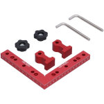 R�gle de positionnement � angle droit carr� � 90 � pour le travail du bois, bloc fixe, montage de traitement ...