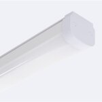 Ledkia - rglette tanche led 60cm 18w suspendue / surface avec dtecteur de mouvement radar ip65 6500k ...